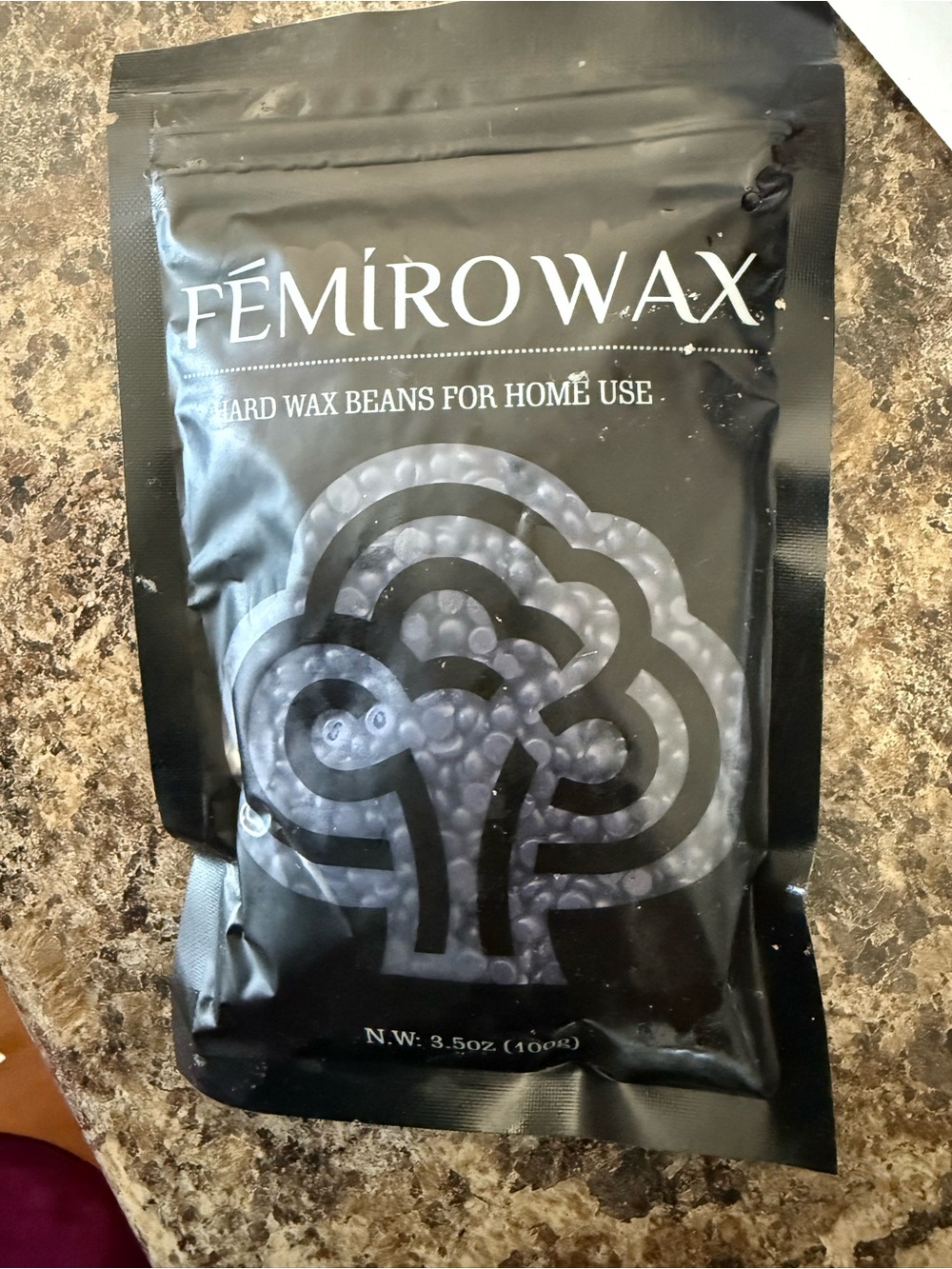 FEMIRO WAX Hard Wax Beans - Black Packaging